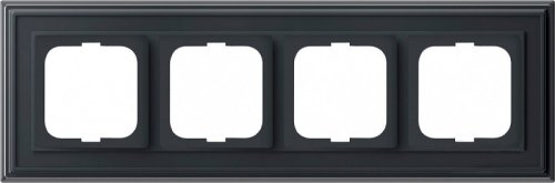 Рамка универсальная ABB Династия 4-м. антрацит картинка